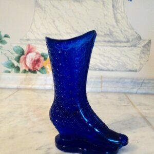 glass boot shoe